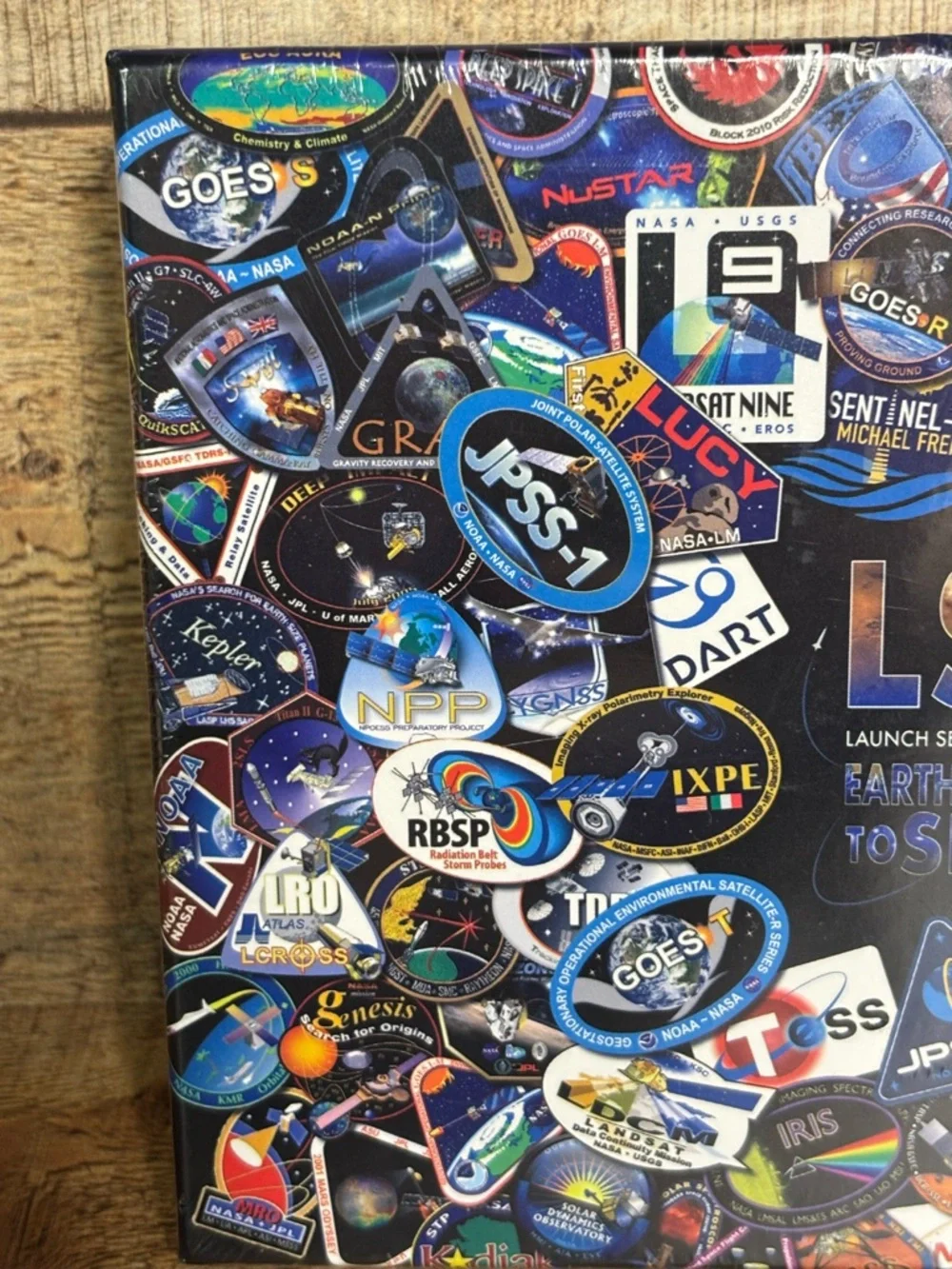 NASA LSP Launch Services Program EARTH'S BRIDGE TO SPACE 100 Pc Jigsaw Puzzle
